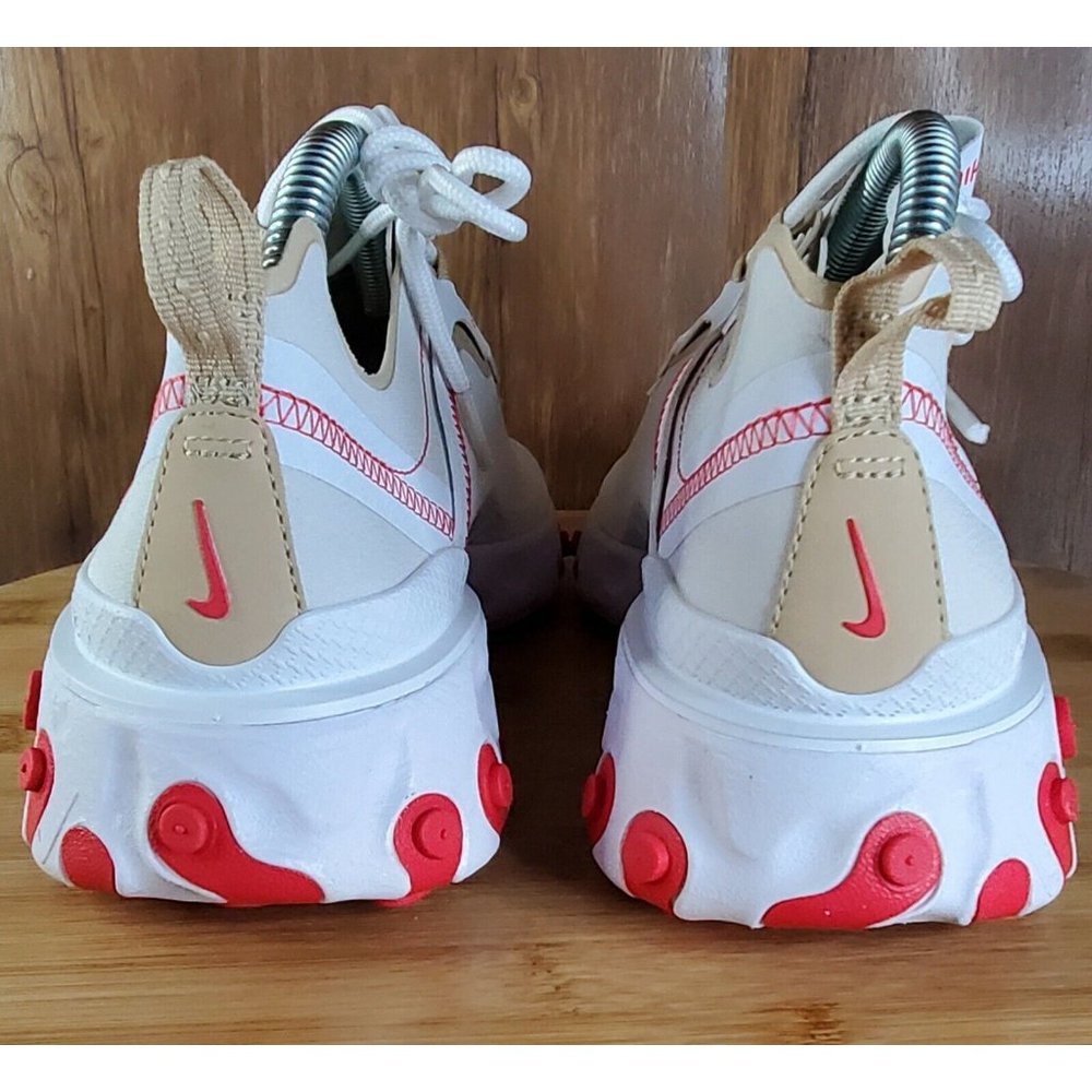 Nike React Element 55 White Ember Glow Desert Ore… - image 5
